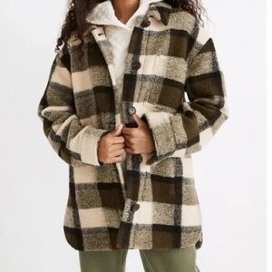 Madewell plaid shacket
